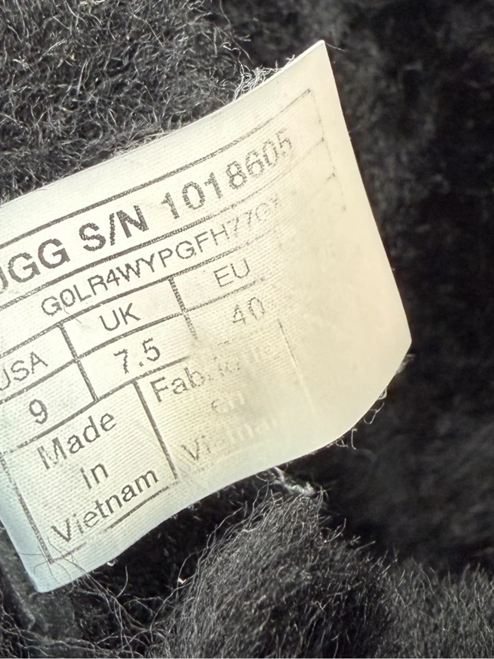 UGG Black Leather Shearling Buckle Boots Vibram Arctic Grip Waterproof 9